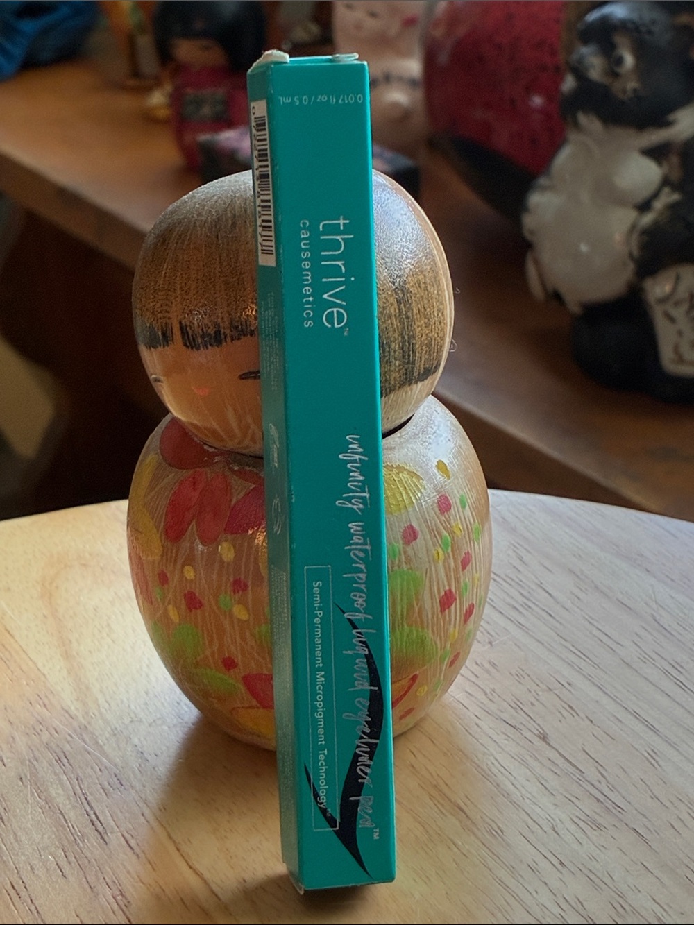 thrive causemetics Waterproof Liquid Eyeliner in Teal Box